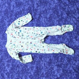 Rosie Pope 3-6m onesie w removable footies